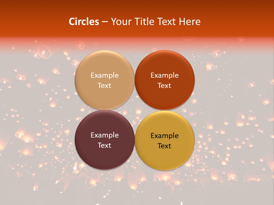 Sky Thailand Chirstmas PowerPoint Template