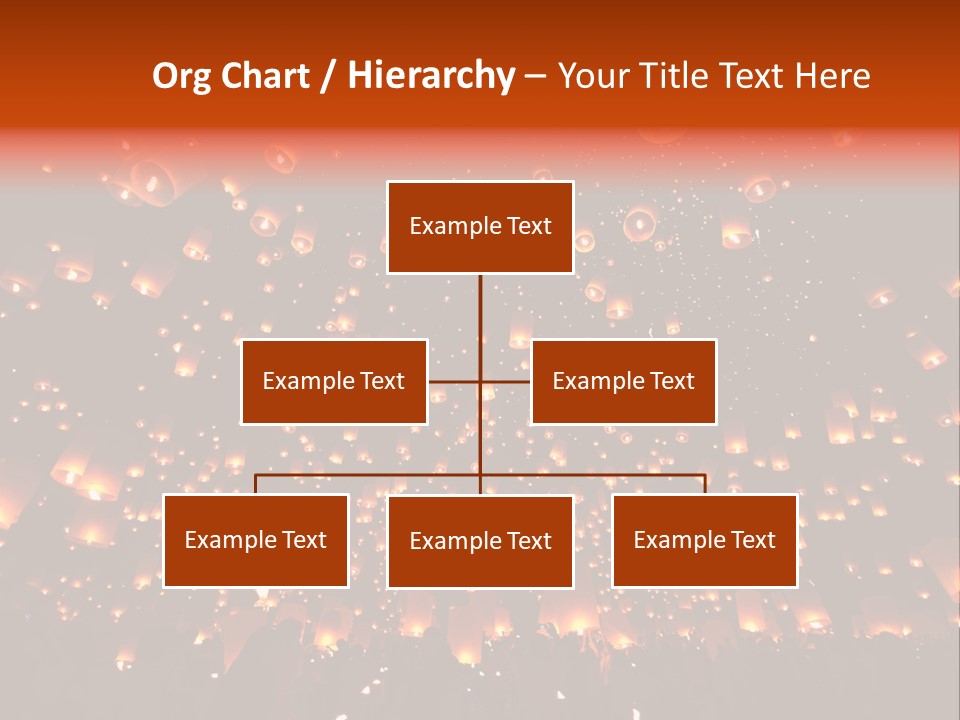 Sky Thailand Chirstmas PowerPoint Template
