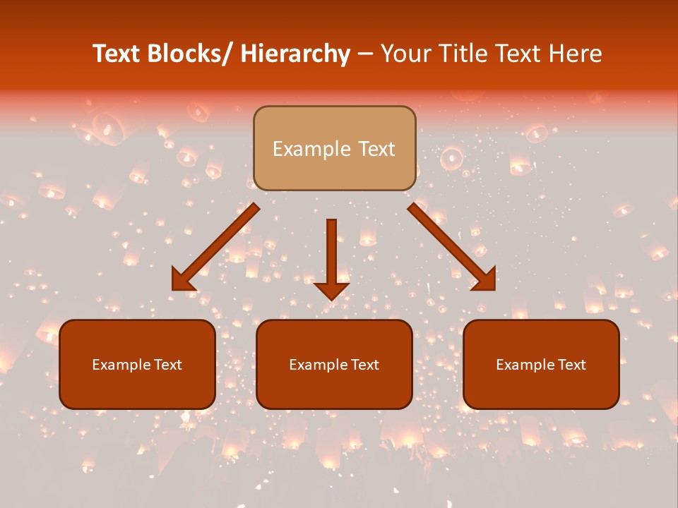 Sky Thailand Chirstmas PowerPoint Template