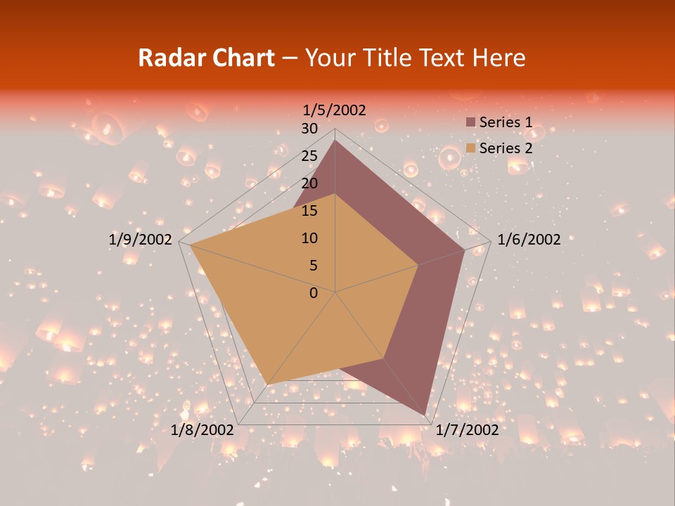 Sky Thailand Chirstmas PowerPoint Template
