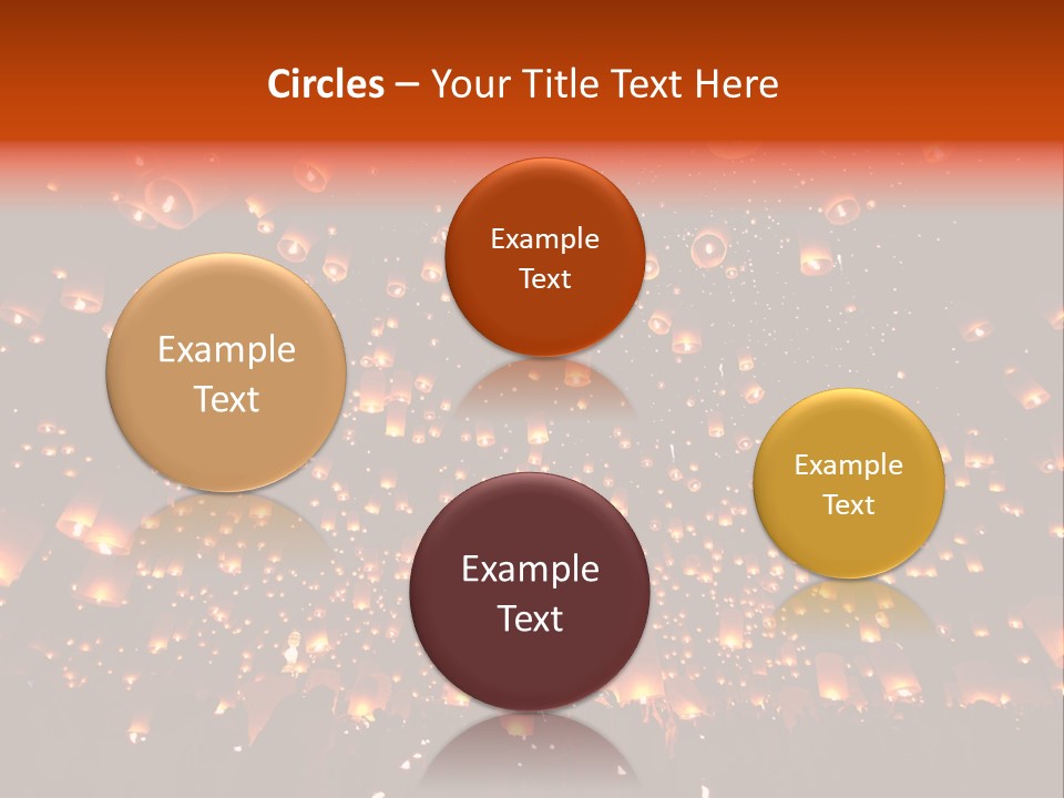 Sky Thailand Chirstmas PowerPoint Template