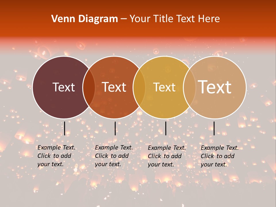 Sky Thailand Chirstmas PowerPoint Template