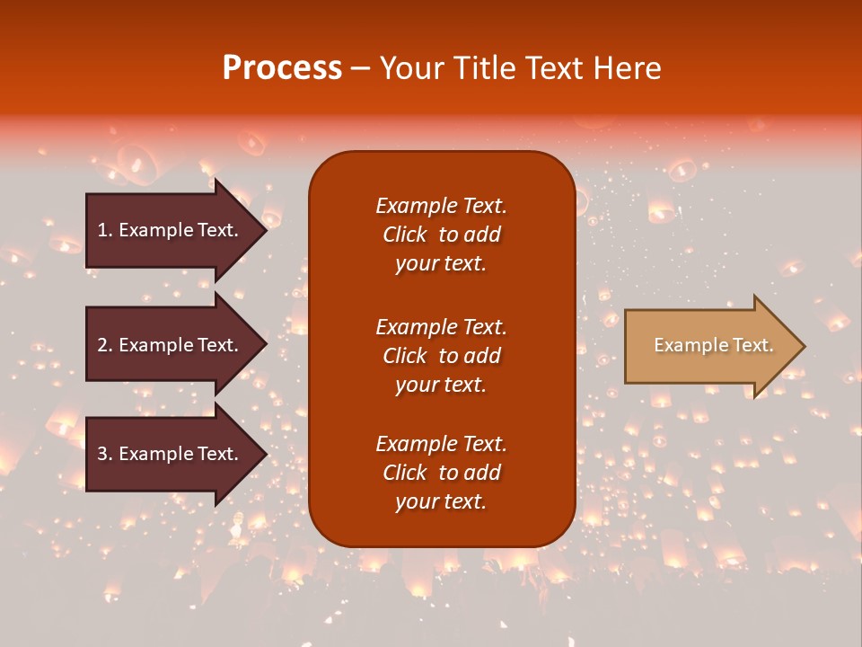 Sky Thailand Chirstmas PowerPoint Template