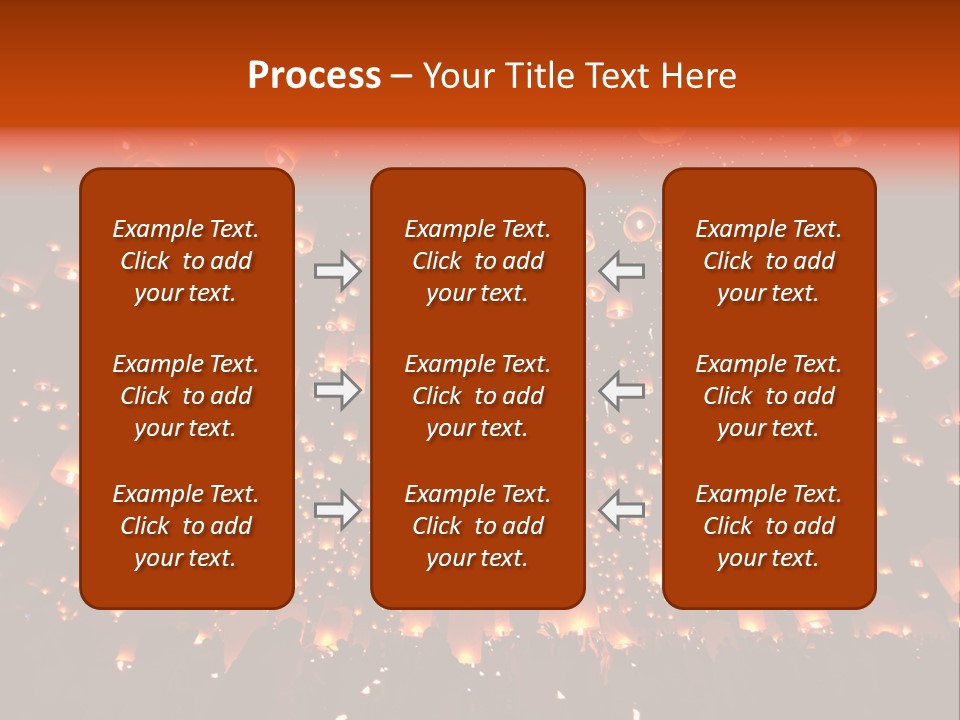 Sky Thailand Chirstmas PowerPoint Template