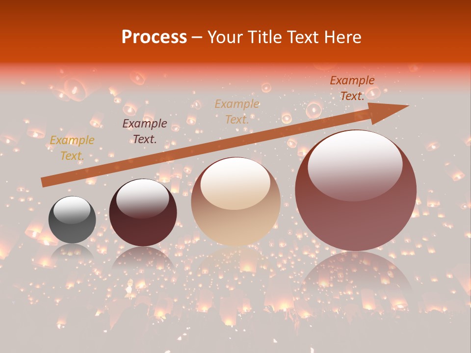 Sky Thailand Chirstmas PowerPoint Template