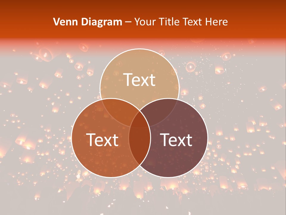 Sky Thailand Chirstmas PowerPoint Template