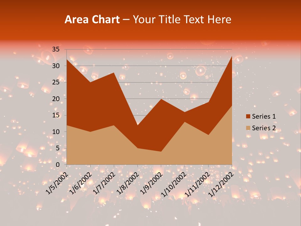 Sky Thailand Chirstmas PowerPoint Template