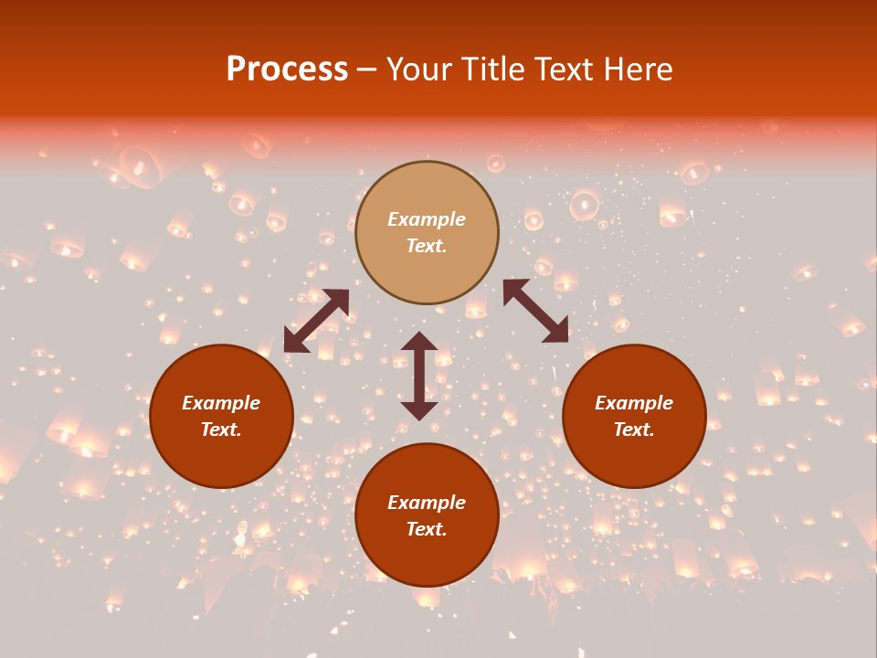 Sky Thailand Chirstmas PowerPoint Template