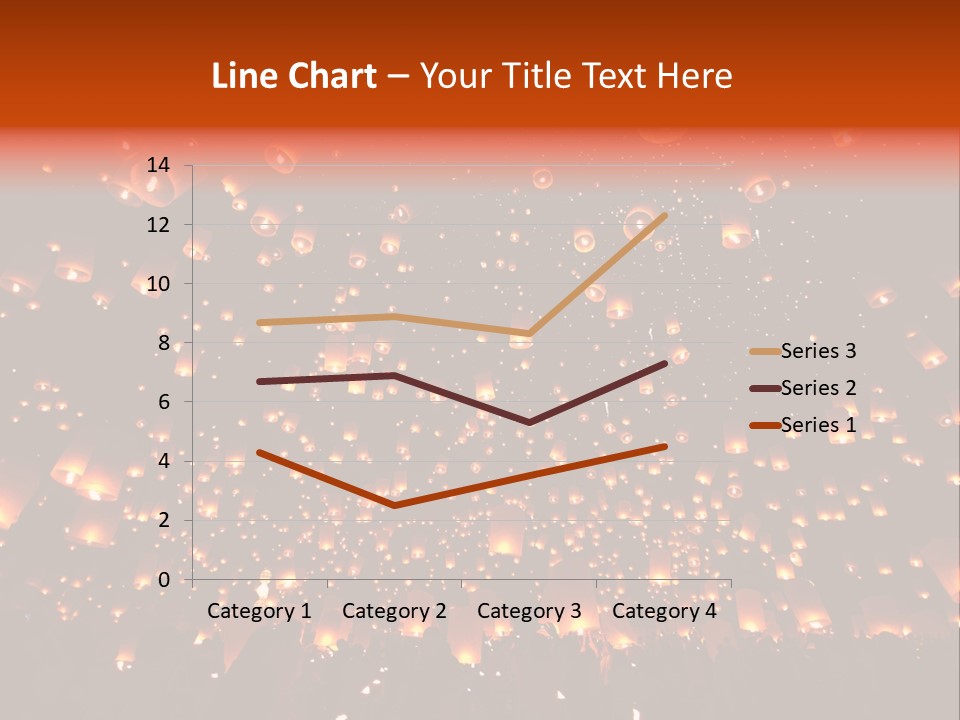Sky Thailand Chirstmas PowerPoint Template