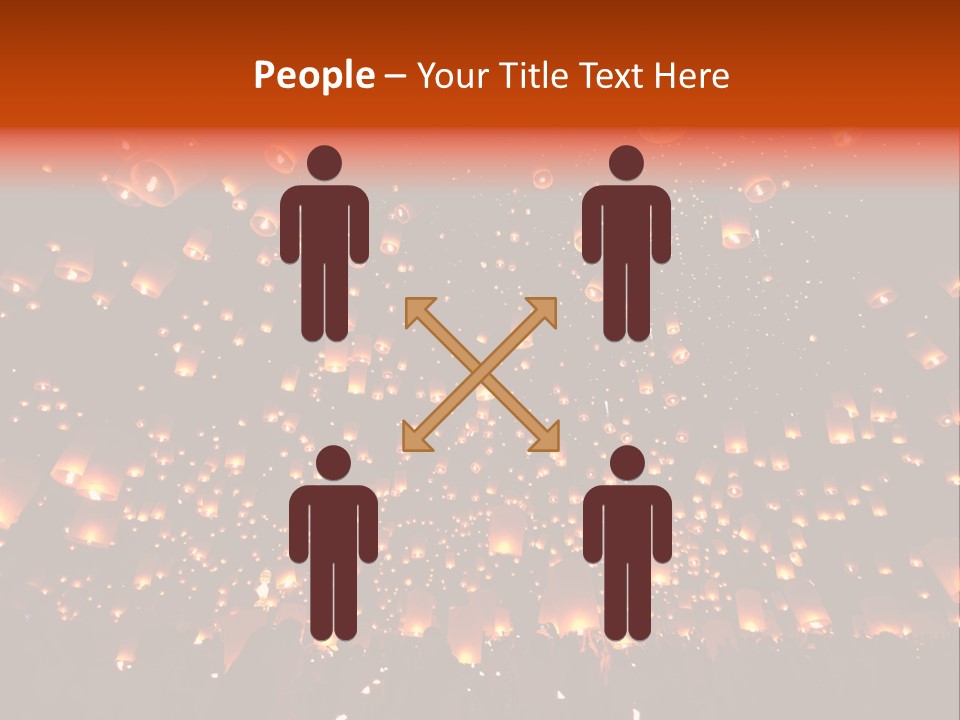 Sky Thailand Chirstmas PowerPoint Template