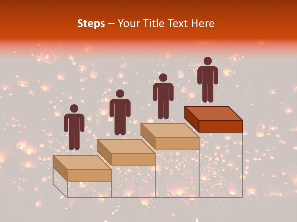 Sky Thailand Chirstmas PowerPoint Template