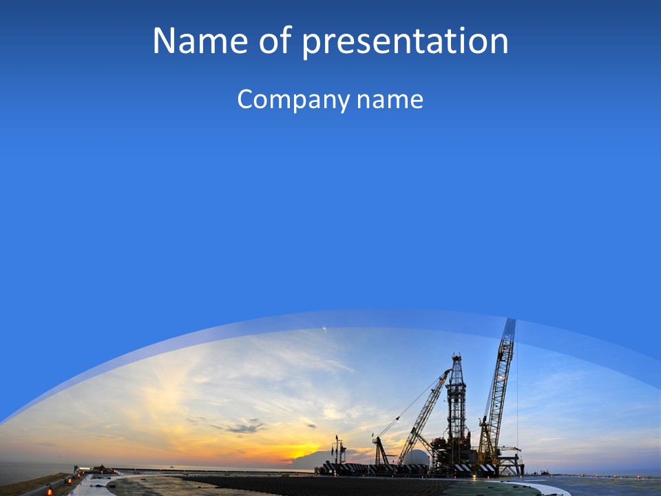 Screw Concept Tool PowerPoint Template