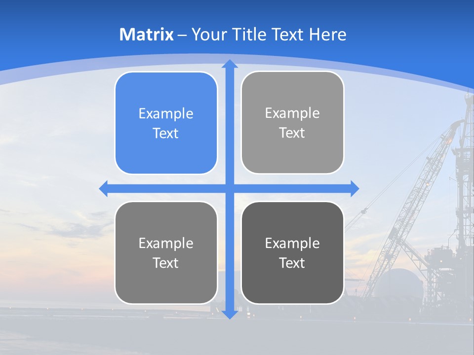 Screw Concept Tool PowerPoint Template