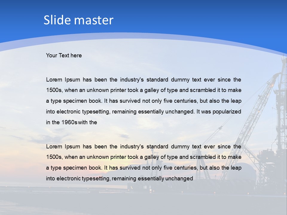 Screw Concept Tool PowerPoint Template