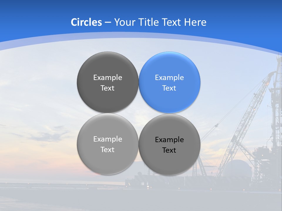 Screw Concept Tool PowerPoint Template