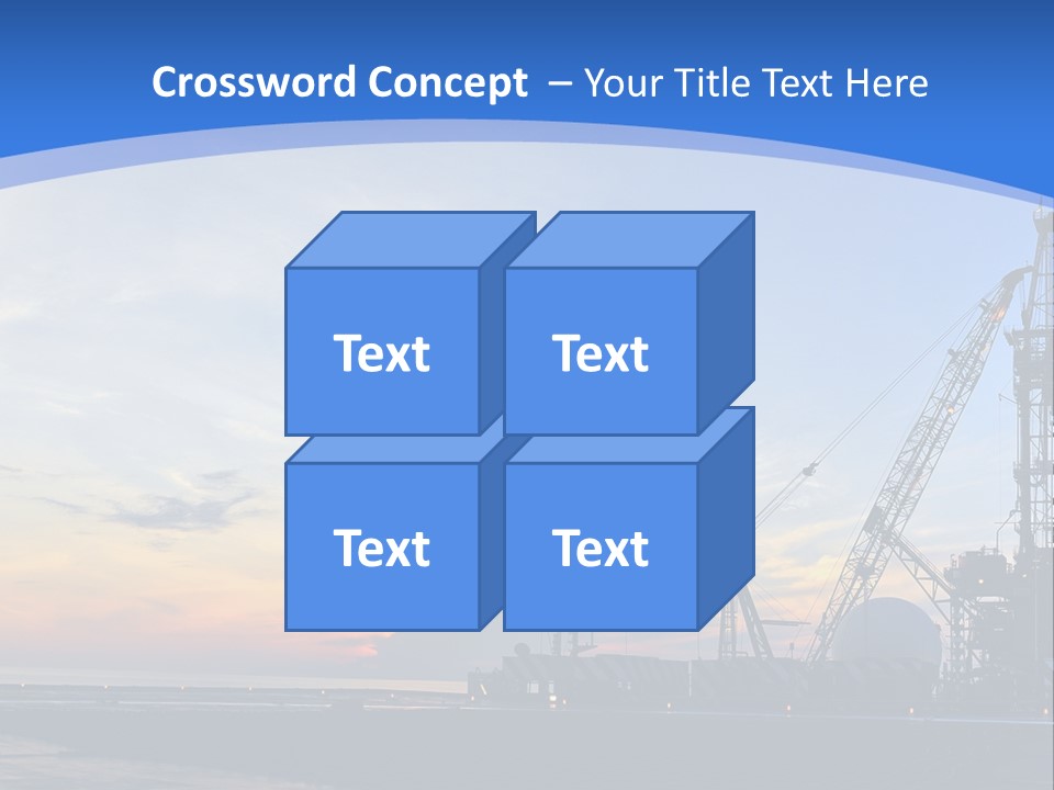 Screw Concept Tool PowerPoint Template
