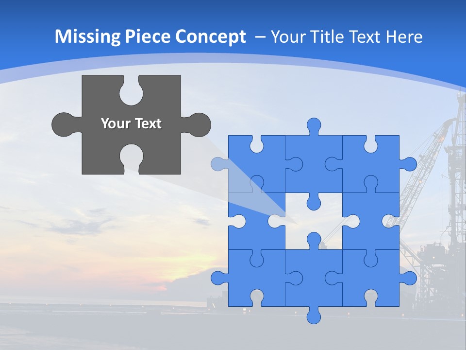 Screw Concept Tool PowerPoint Template