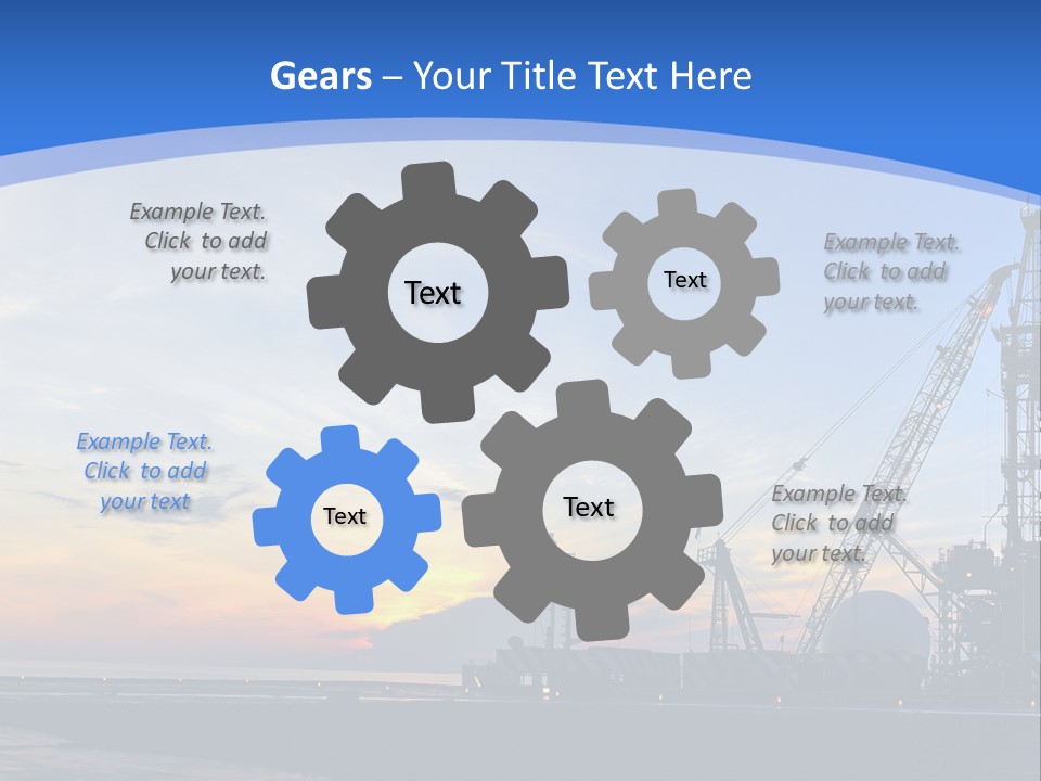 Screw Concept Tool PowerPoint Template
