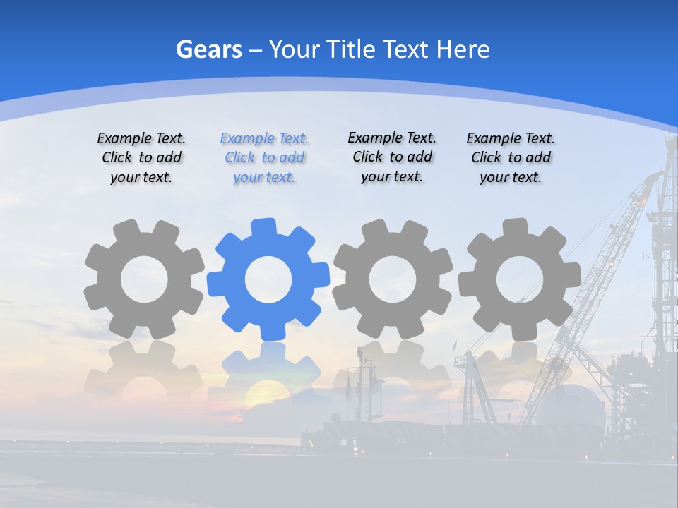 Screw Concept Tool PowerPoint Template