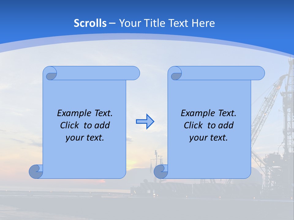 Screw Concept Tool PowerPoint Template