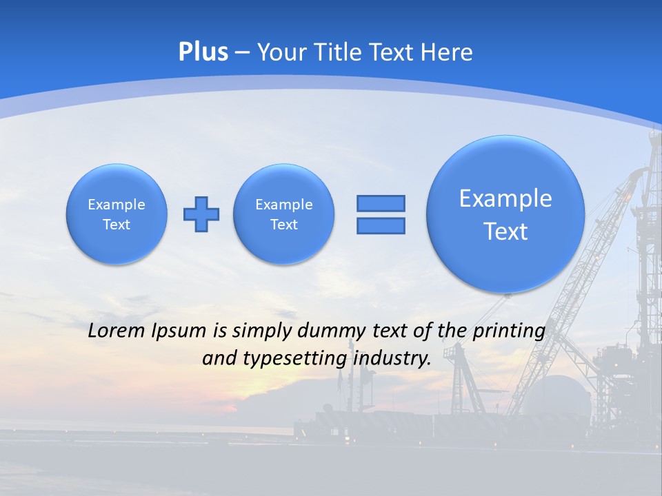 Screw Concept Tool PowerPoint Template