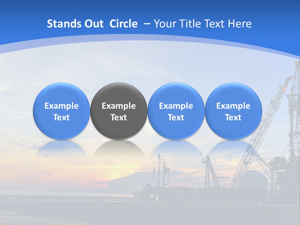 Screw Concept Tool PowerPoint Template