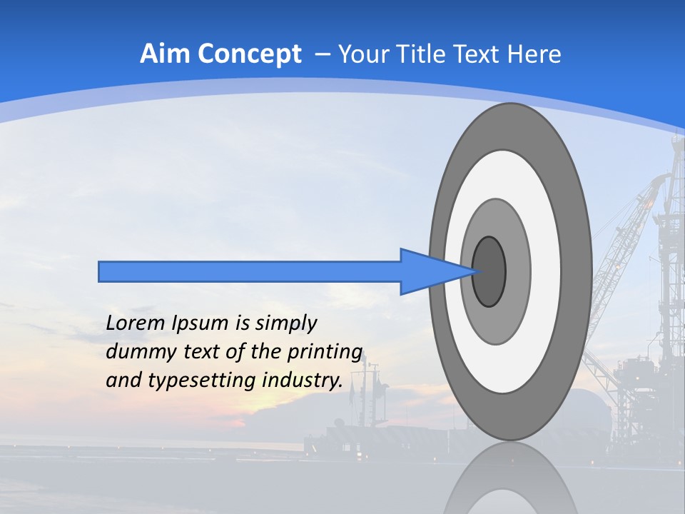 Screw Concept Tool PowerPoint Template