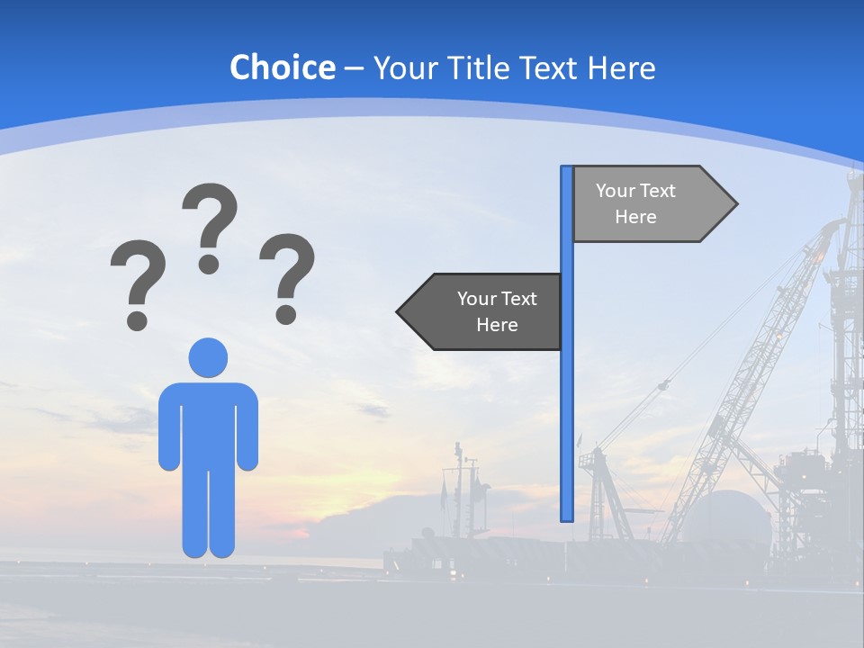 Screw Concept Tool PowerPoint Template