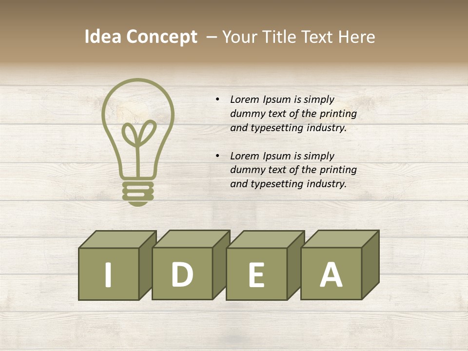Abstract Carpenter Boarding PowerPoint Template