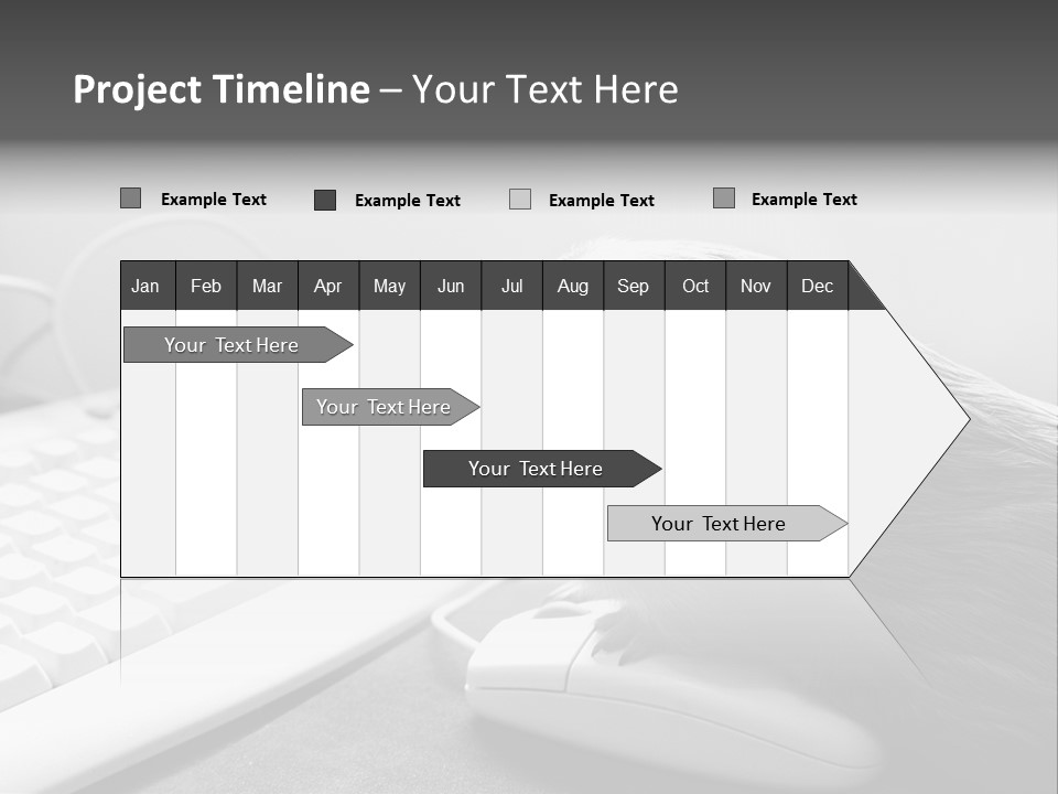 Guinea Pig Keyboard PowerPoint Template