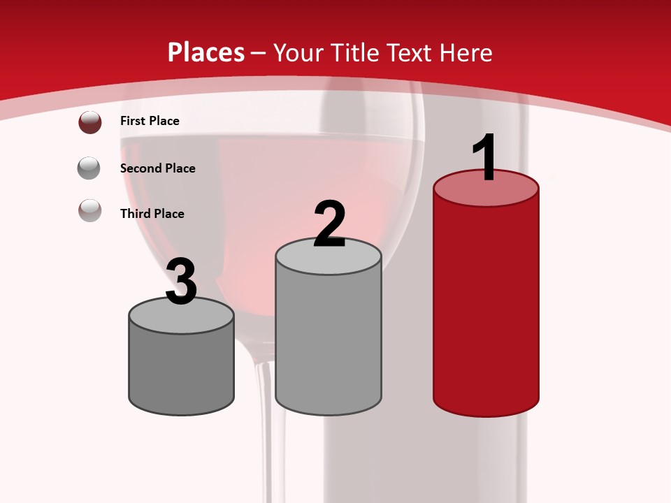 Alcohol Crystal Glass PowerPoint Template