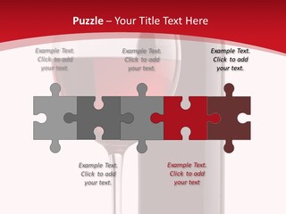 Alcohol Crystal Glass PowerPoint Template