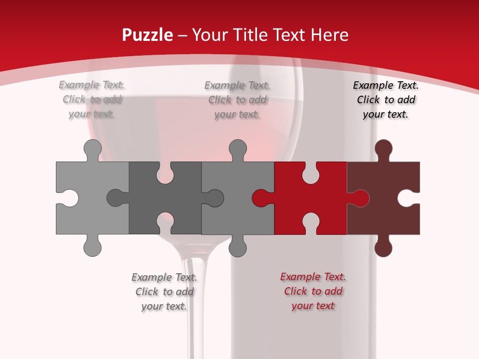 Alcohol Crystal Glass PowerPoint Template