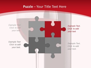 Alcohol Crystal Glass PowerPoint Template