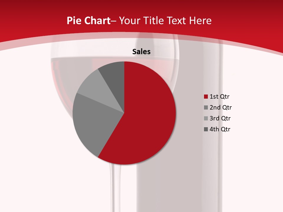 Alcohol Crystal Glass PowerPoint Template