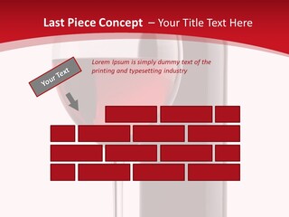 Alcohol Crystal Glass PowerPoint Template