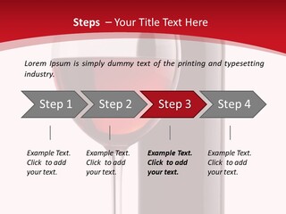 Alcohol Crystal Glass PowerPoint Template
