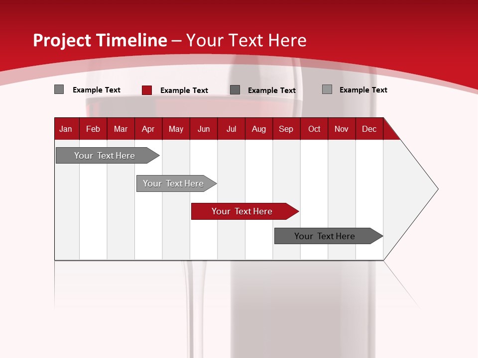 Alcohol Crystal Glass PowerPoint Template