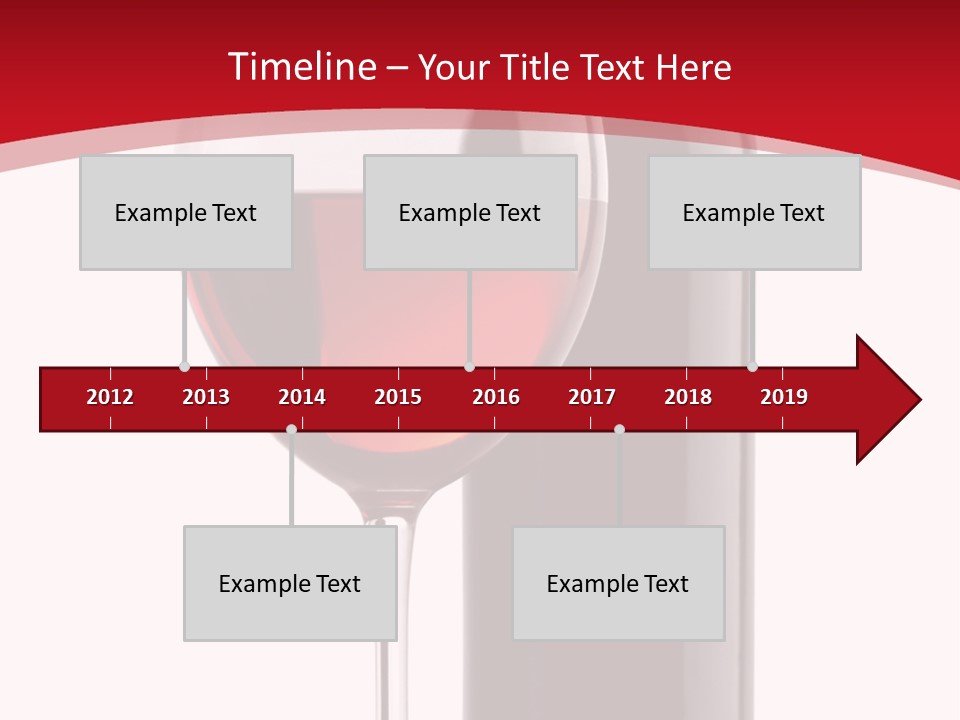 Alcohol Crystal Glass PowerPoint Template