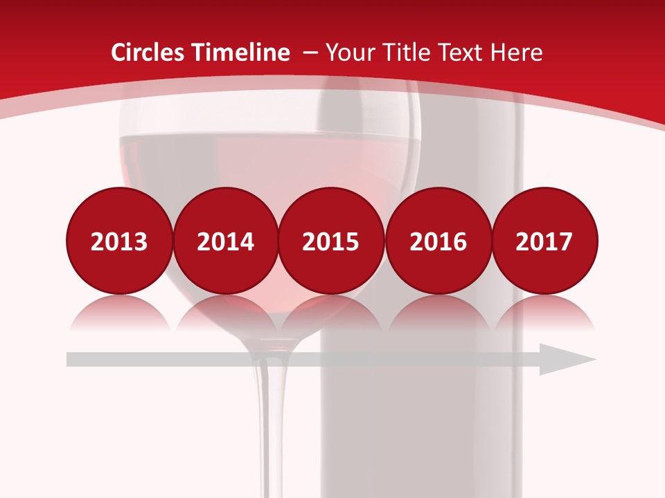 Alcohol Crystal Glass PowerPoint Template