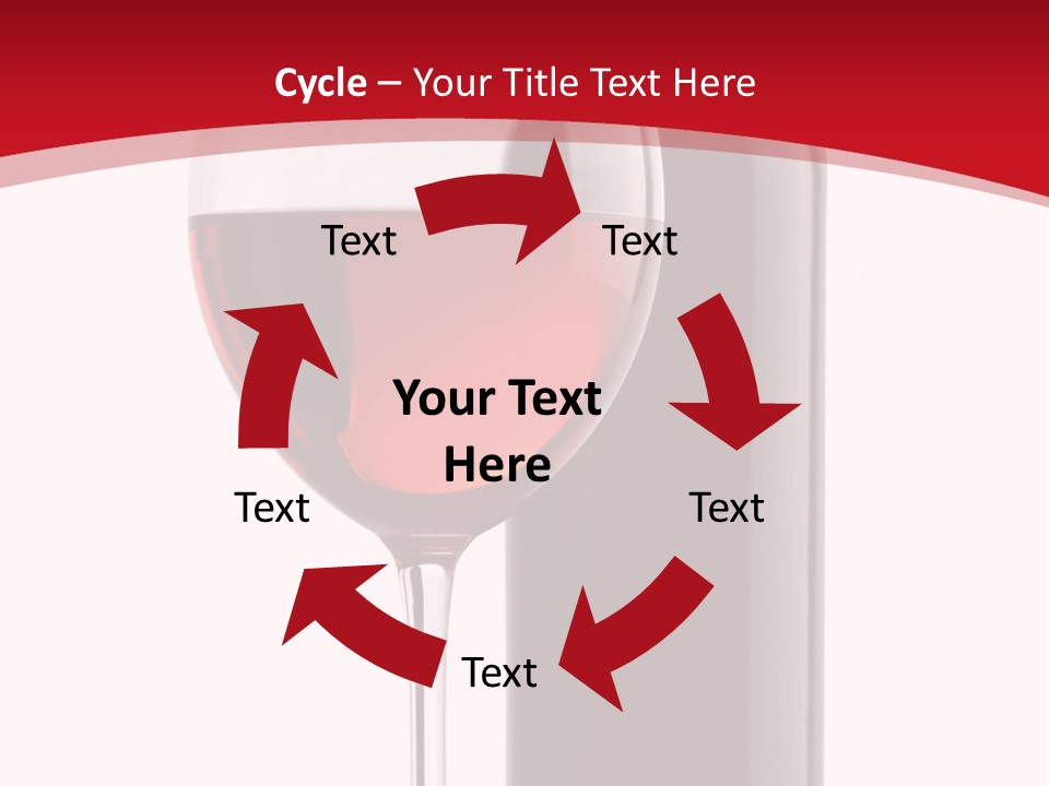 Alcohol Crystal Glass PowerPoint Template