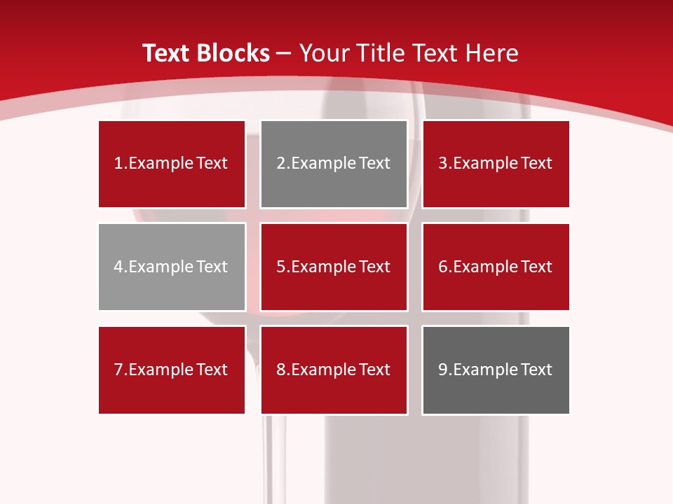 Alcohol Crystal Glass PowerPoint Template