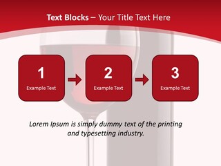 Alcohol Crystal Glass PowerPoint Template