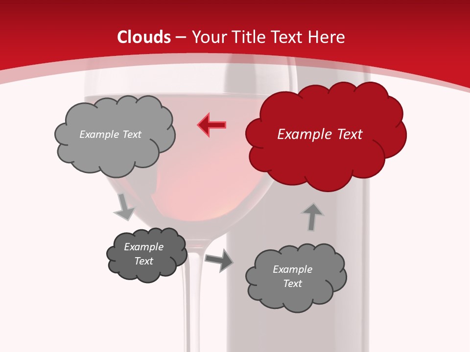 Alcohol Crystal Glass PowerPoint Template