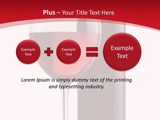 Alcohol Crystal Glass PowerPoint Template