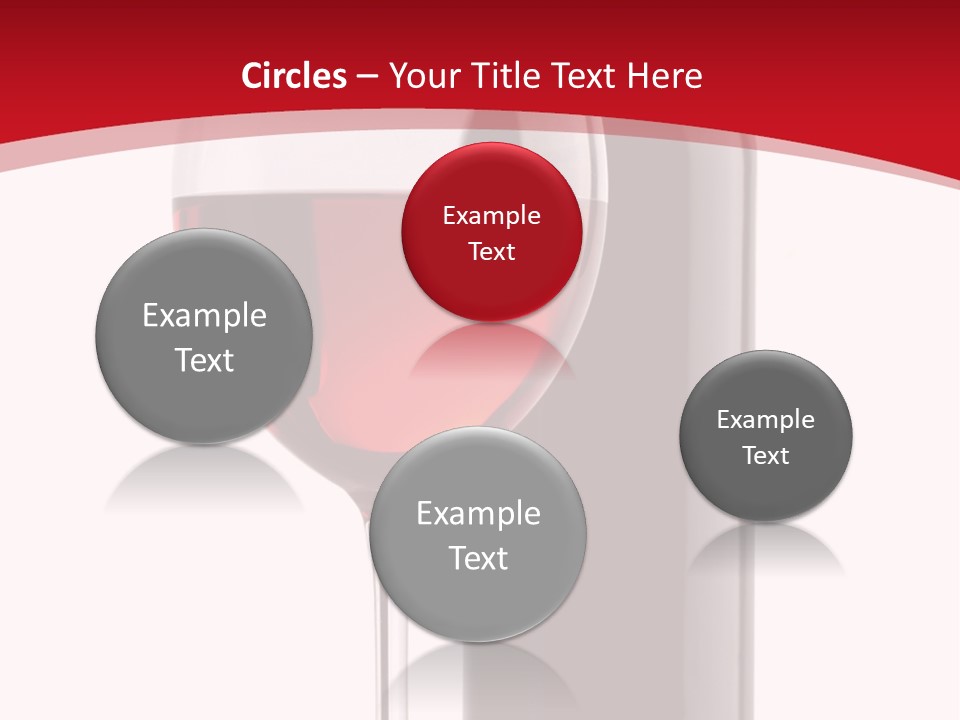 Alcohol Crystal Glass PowerPoint Template