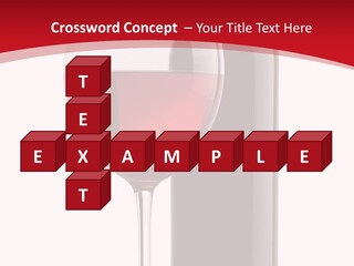 Alcohol Crystal Glass PowerPoint Template