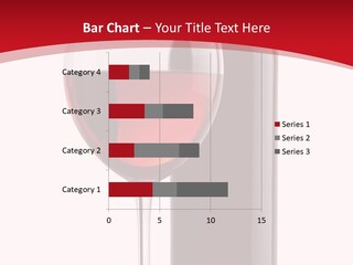Alcohol Crystal Glass PowerPoint Template