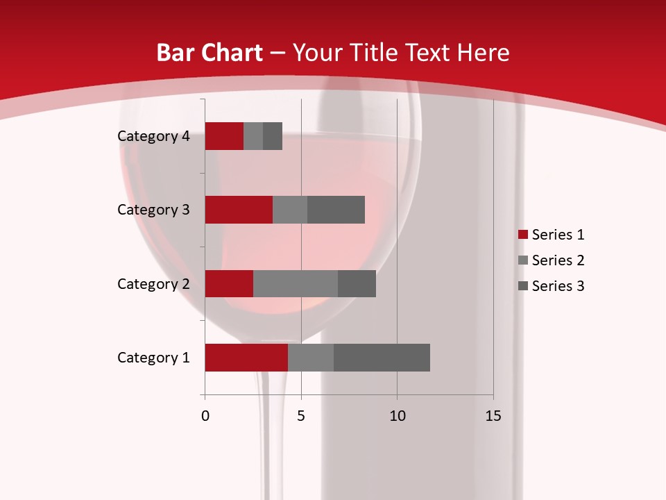 Alcohol Crystal Glass PowerPoint Template
