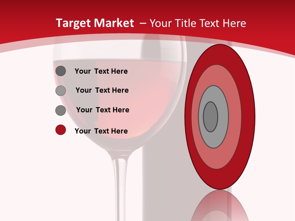 Alcohol Crystal Glass PowerPoint Template